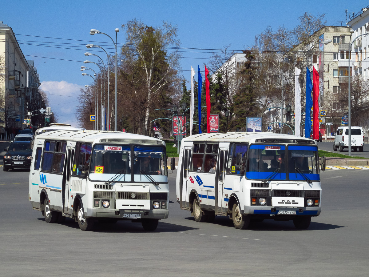 Ульяновская область, ПАЗ-32053 № У 034 ЕА 73; Ульяновская область, ПАЗ-32054 № Х 030 АТ 73