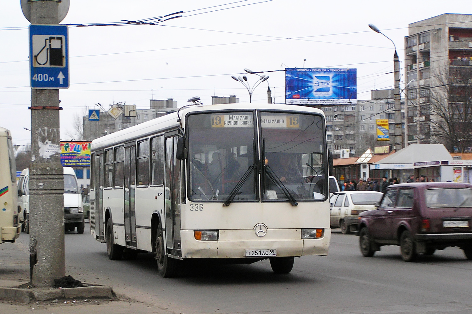 Тверская область, Mercedes-Benz O345 № 336; Тверская область — Городские, пригородные и служебные автобусы Твери (2000 — 2009 гг.)