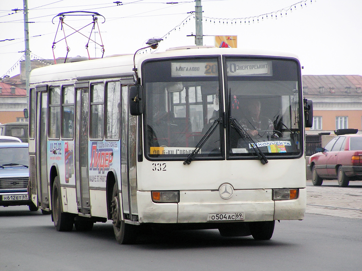 Тверская область, Mercedes-Benz O345 № 332; Тверская область — Городские, пригородные и служебные автобусы Твери (2000 — 2009 гг.)