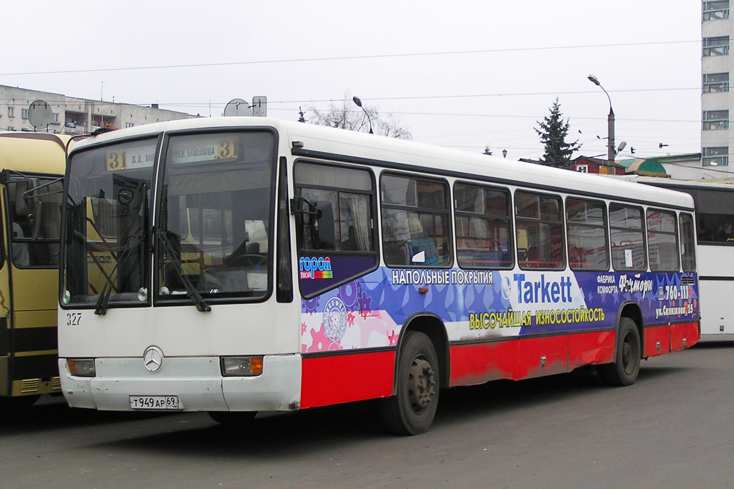 Тверская область, Mercedes-Benz O345 № 327; Тверская область — Городские, пригородные и служебные автобусы Твери (2000 — 2009 гг.)