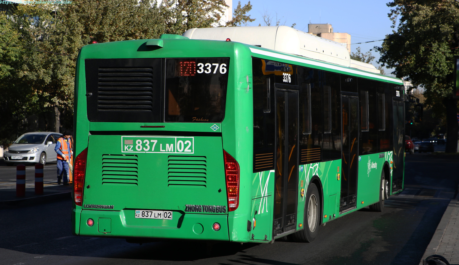 Алматы, Zhong Tong LCK6125HGAN № 3376