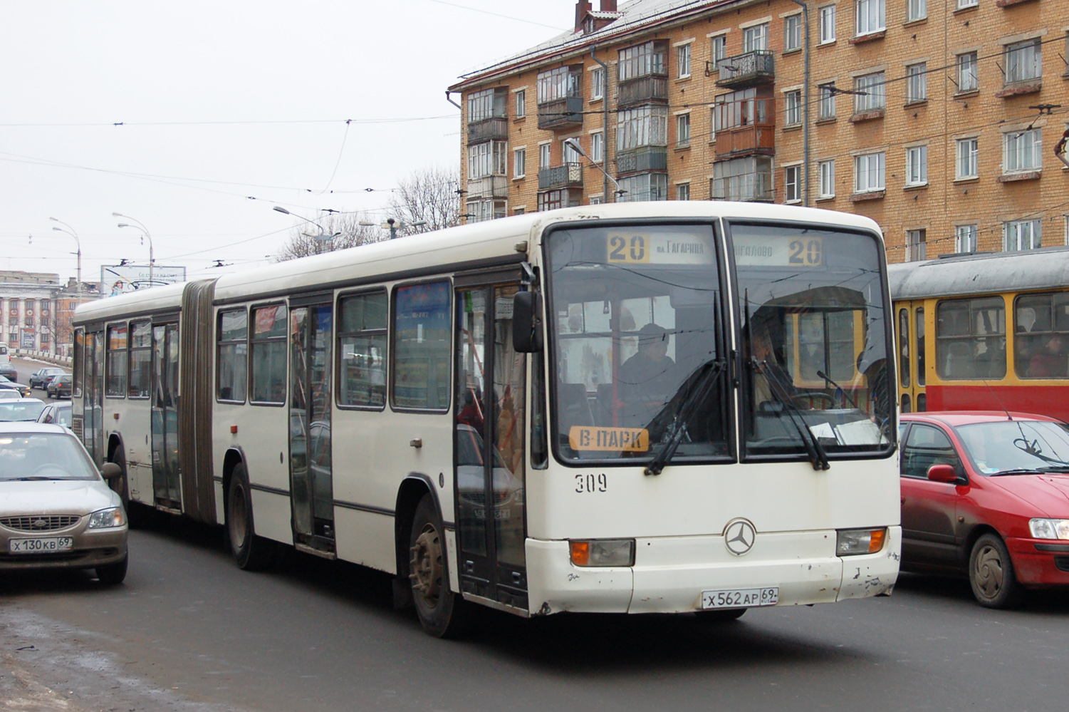 Obwód twerski, Mercedes-Benz O345G Nr 309; Obwód twerski — Urban, suburban and service buses (2000 — 2009 гг.)