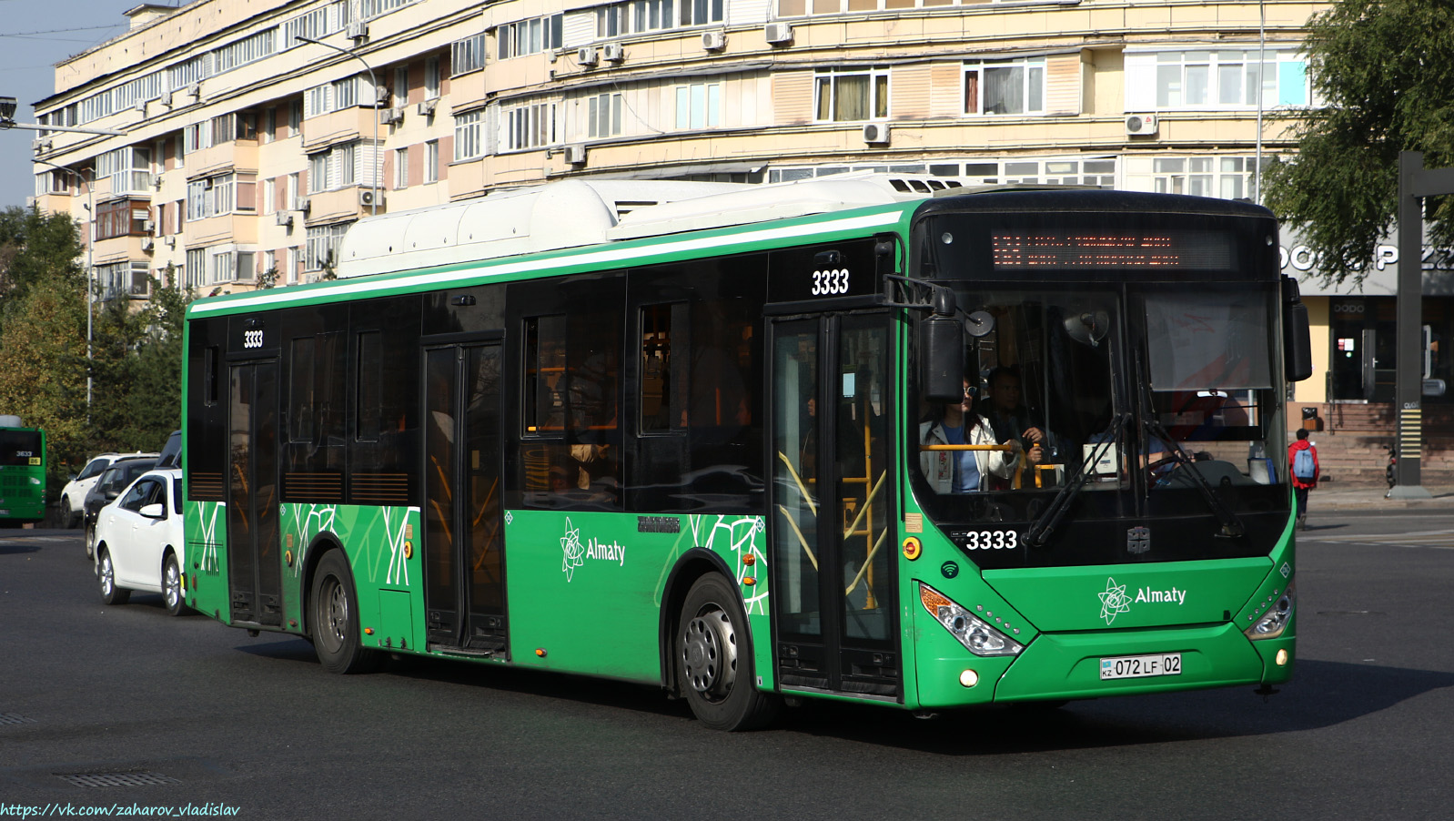 Алматы, Zhong Tong LCK6125HGAN № 3333