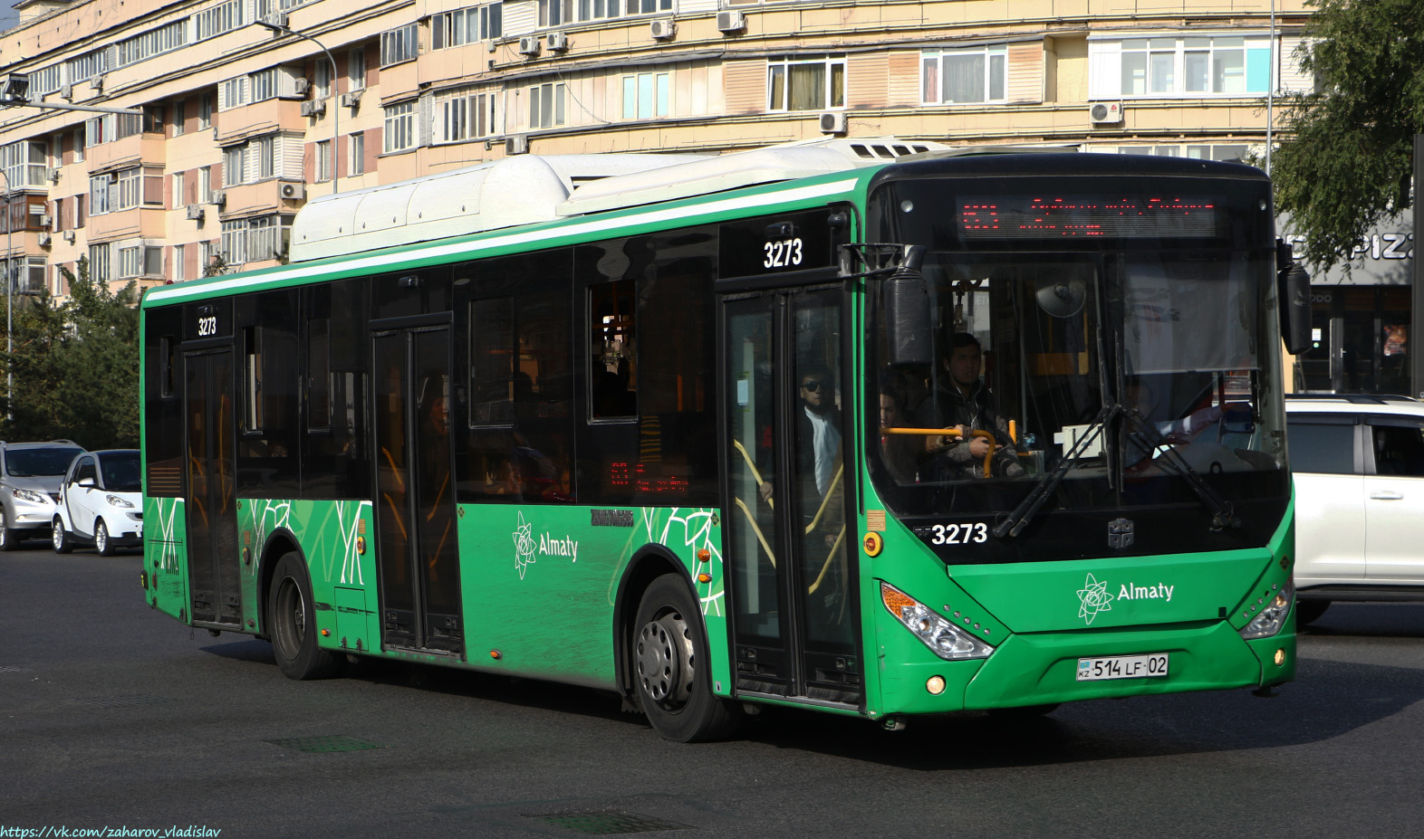 Алматы, Zhong Tong LCK6125HGAN № 3273