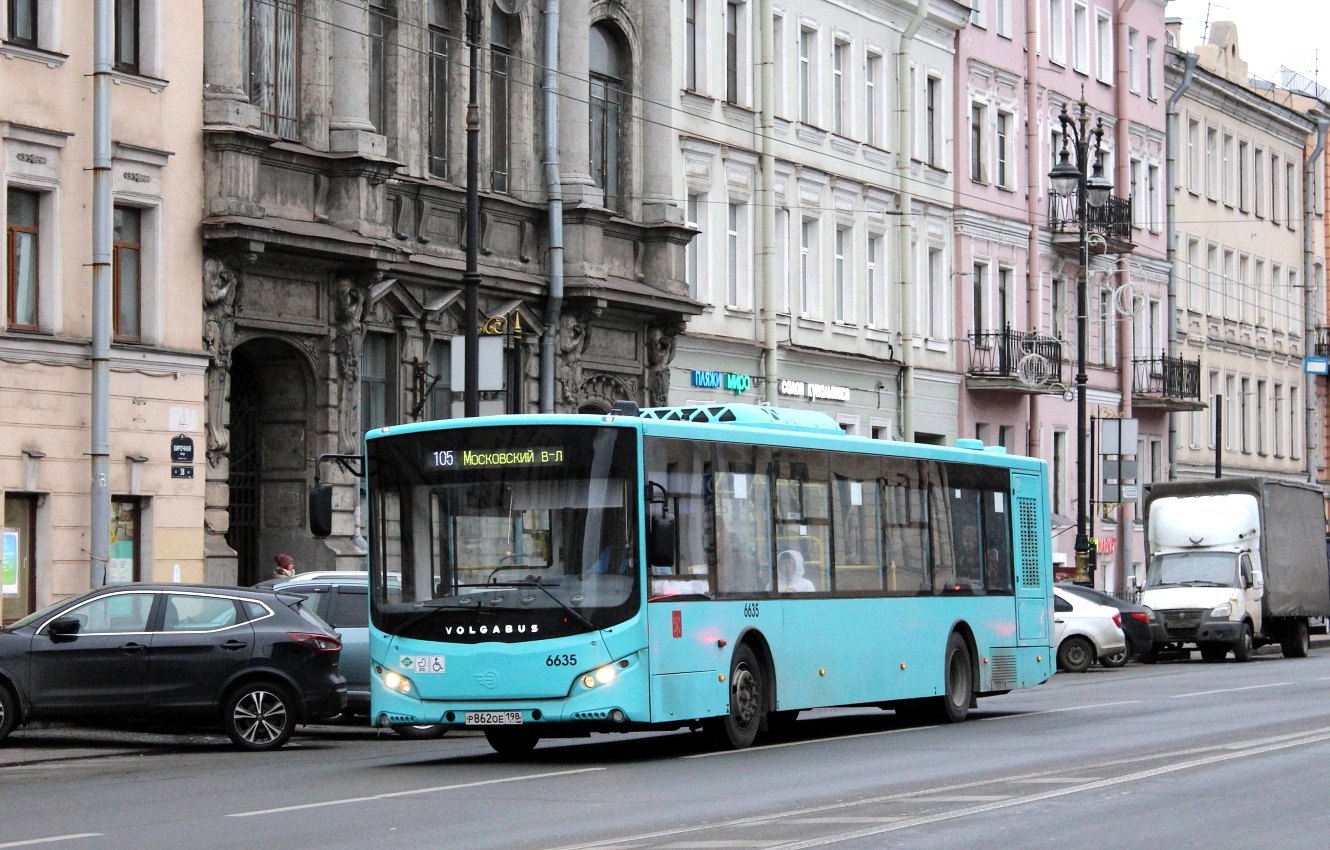 Санкт-Петербург, Volgabus-5270.G4 (LNG) № 6635