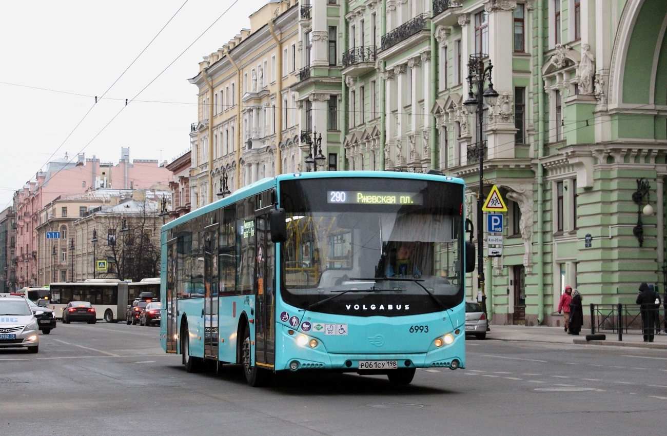 Санкт-Петербург, Volgabus-5270.G4 (LNG) № 6993