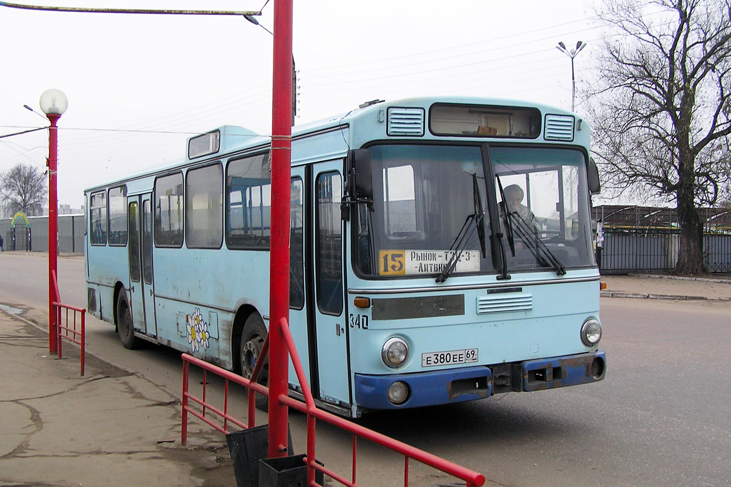 Тверская область, Mercedes-Benz O305 № 340; Тверская область — Городские, пригородные и служебные автобусы Твери (2000 — 2009 гг.)