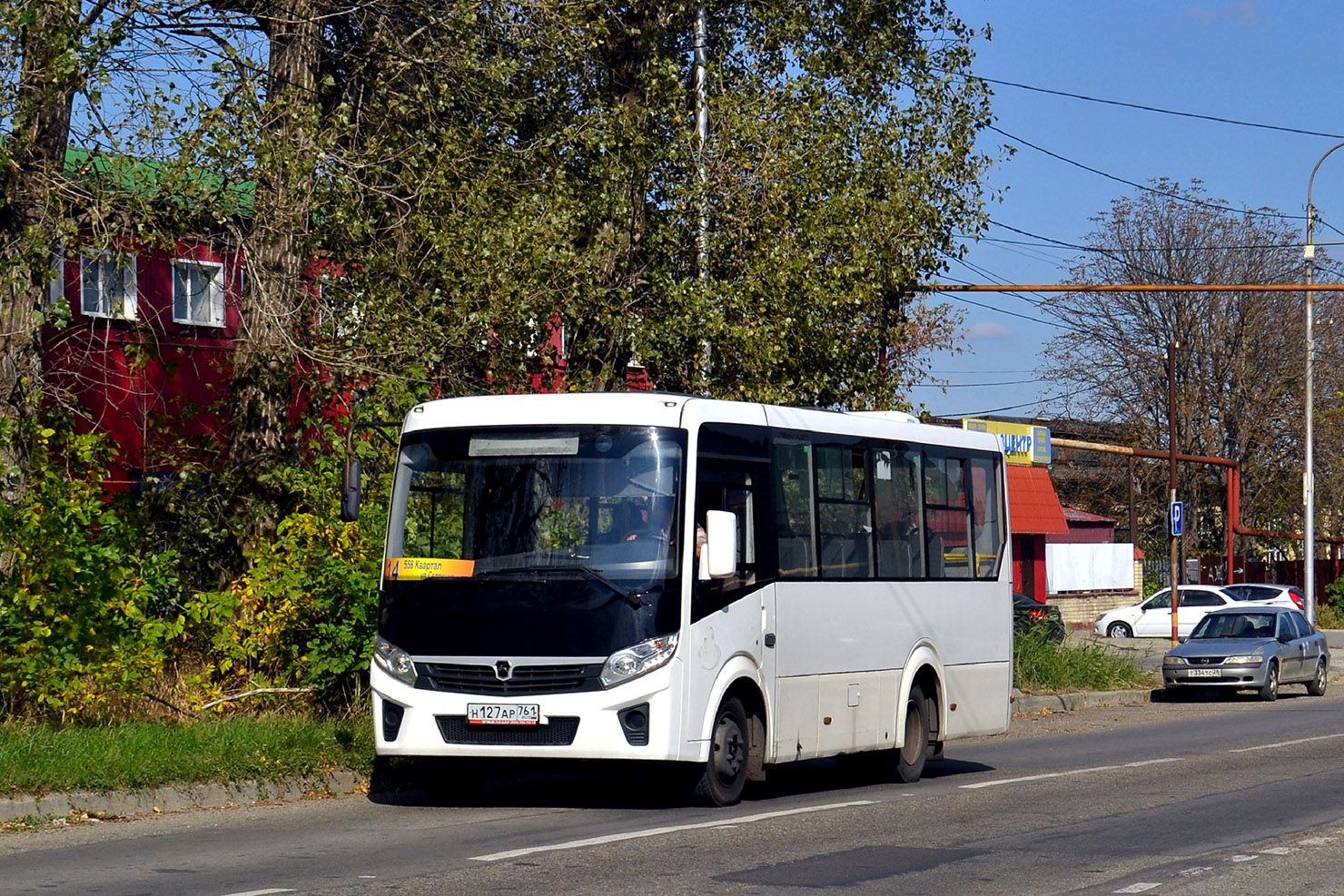 Stavropol region, PAZ-320435-04 "Vector Next" č. Н 127 АР 761