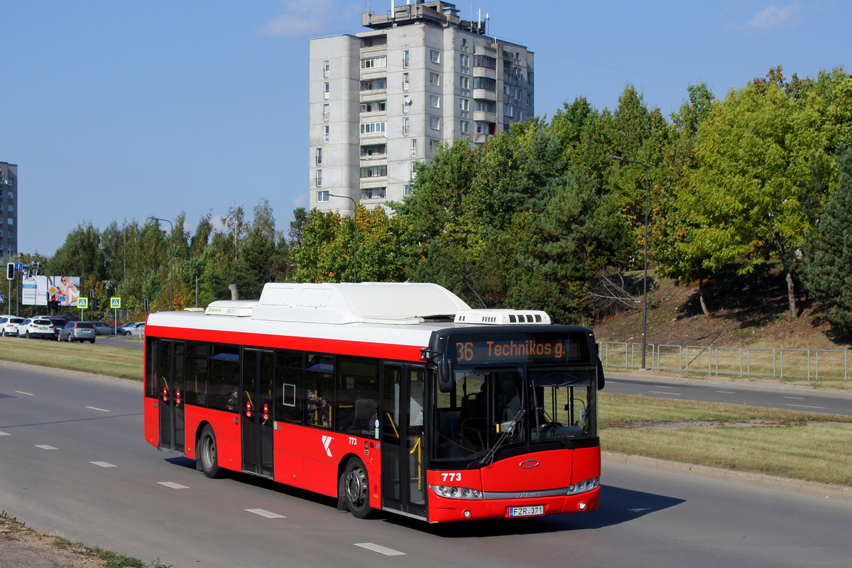 Литва, Solaris Urbino III 12 CNG № 773