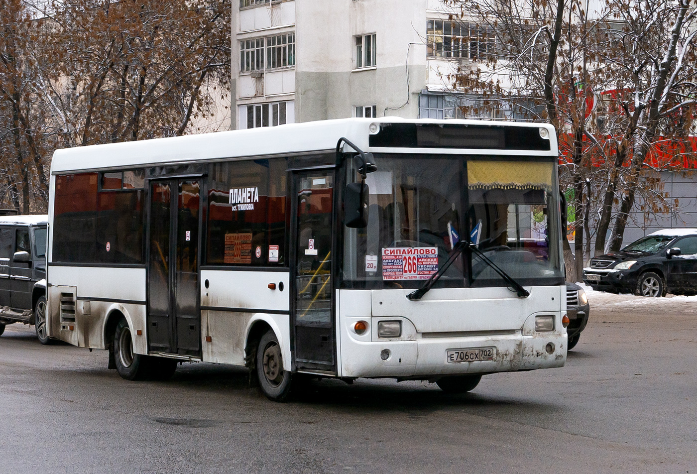 Башкортостан, ПАЗ-3237-03 № Е 706 СХ 702