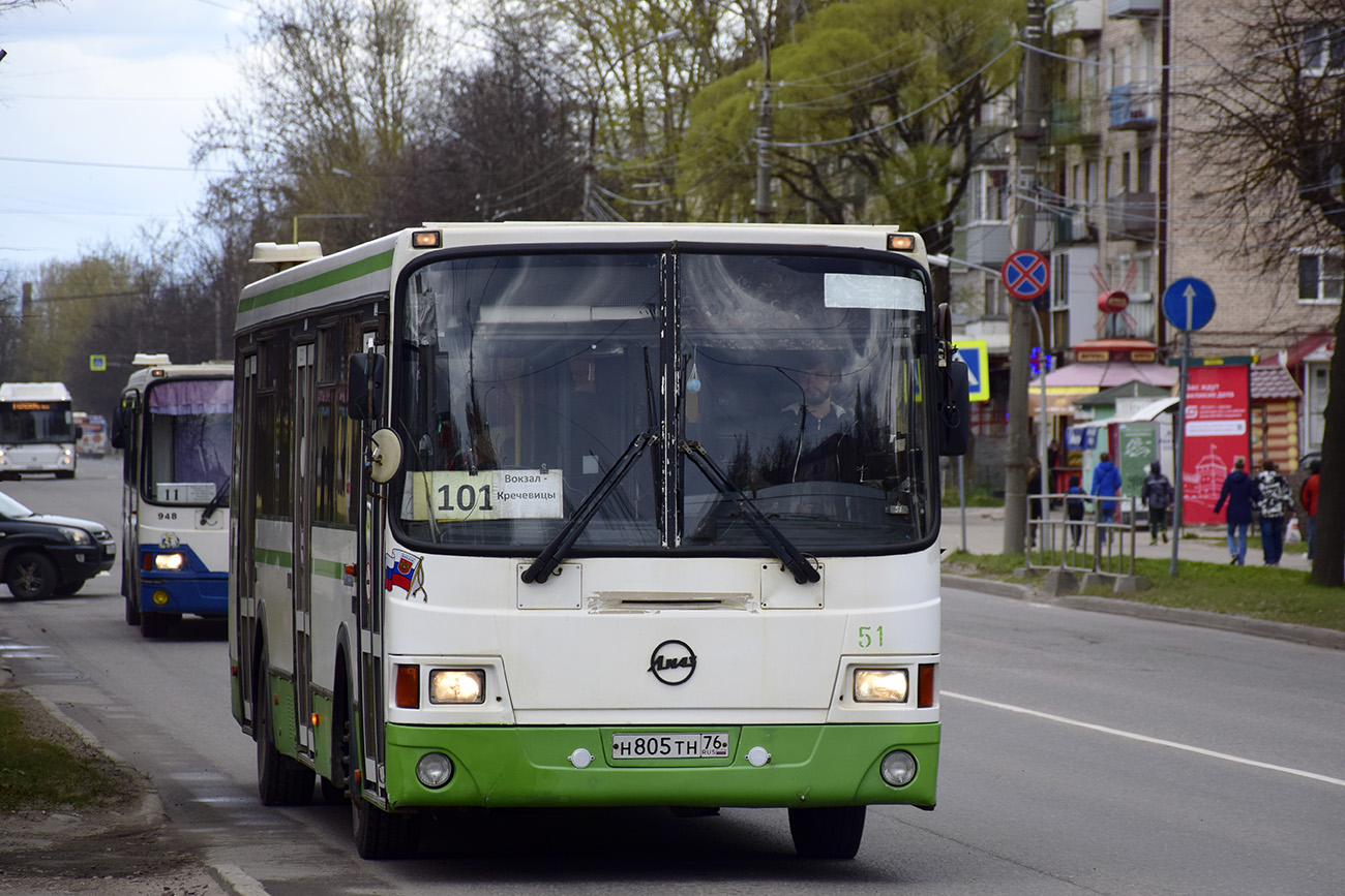 Новгородская область, ЛиАЗ-5256.53 № 51