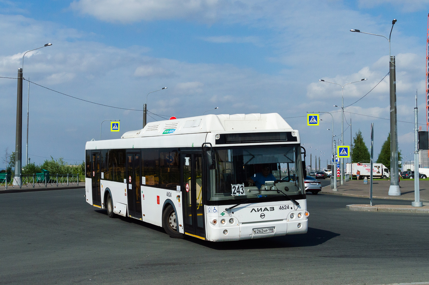 Санкт-Петербург, ЛиАЗ-5292.67 (CNG) № 4624