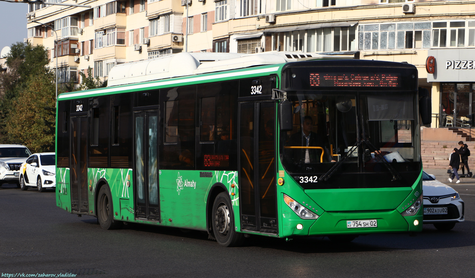 Алматы, Zhong Tong LCK6125HGAN № 3342