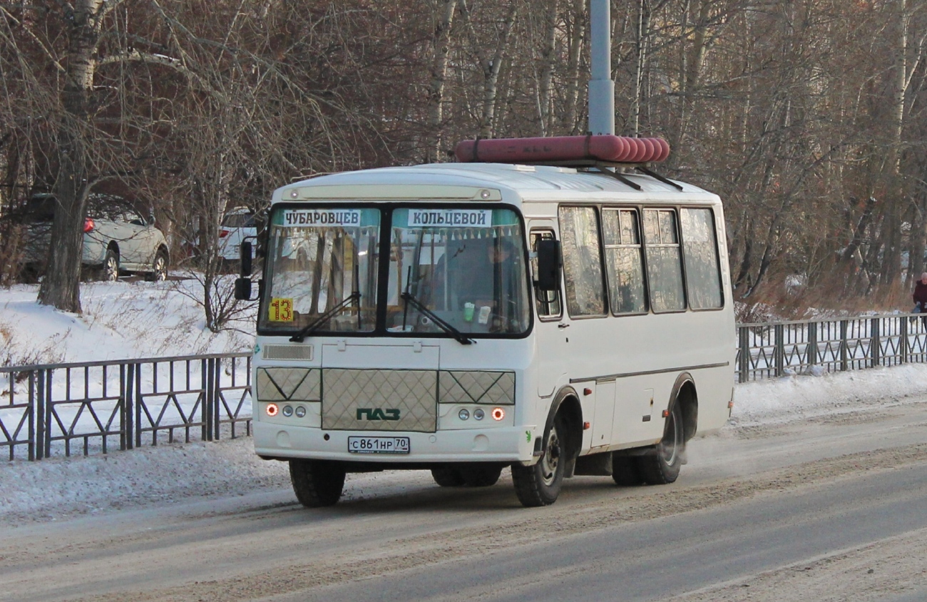 Томская область, ПАЗ-32054 № С 861 НР 70