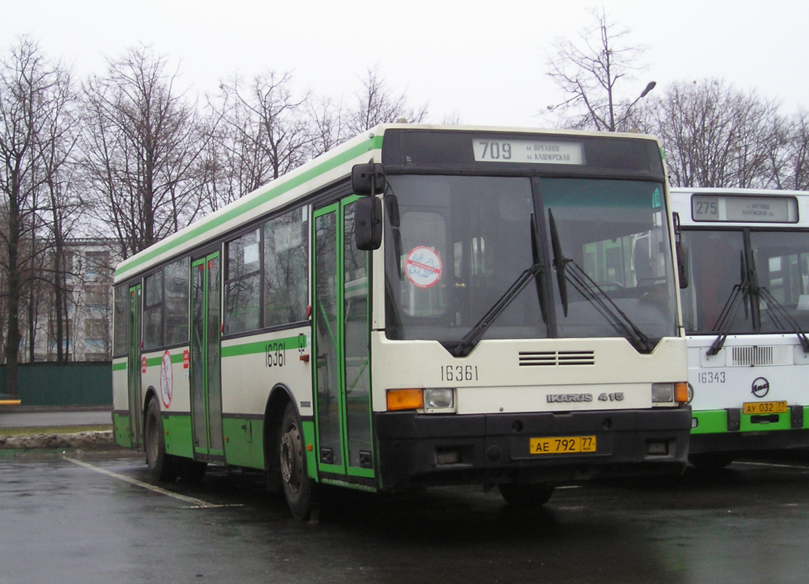 Москва, Ikarus 415.33 № 16361