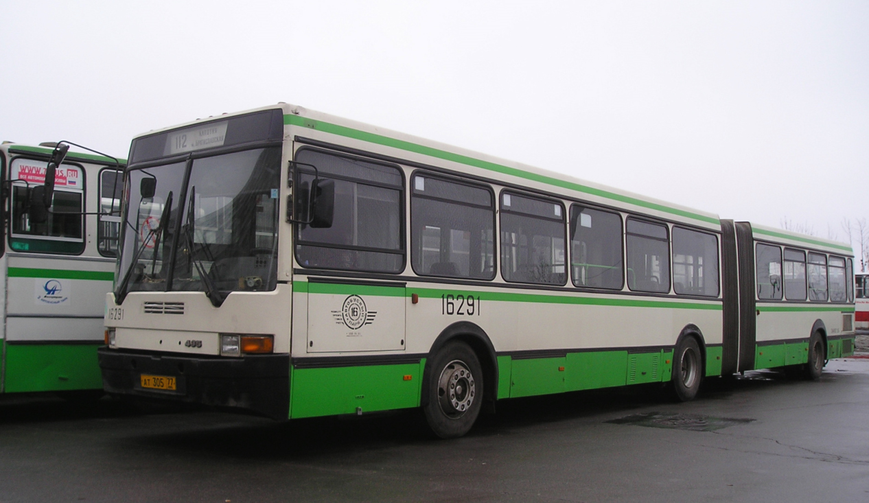 Москва, Ikarus 435.17 № 16291