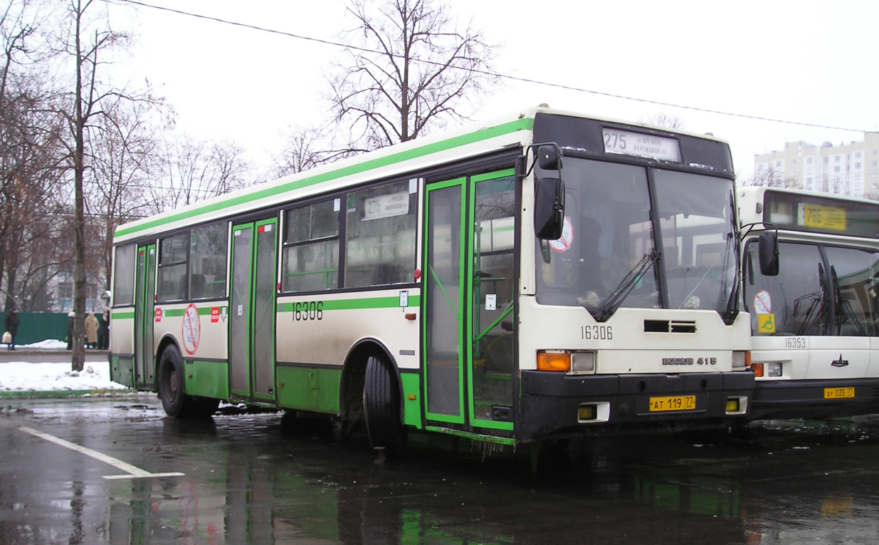 Москва, Ikarus 415.33 № 16306