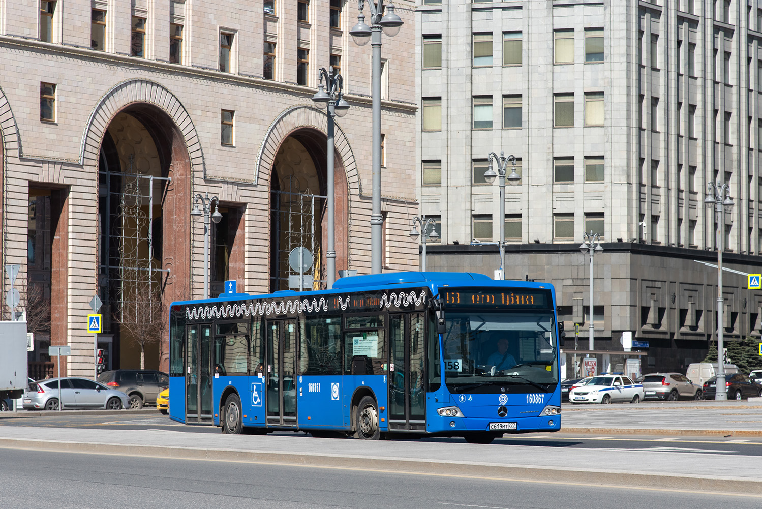 Москва, Mercedes-Benz Conecto II № 160867