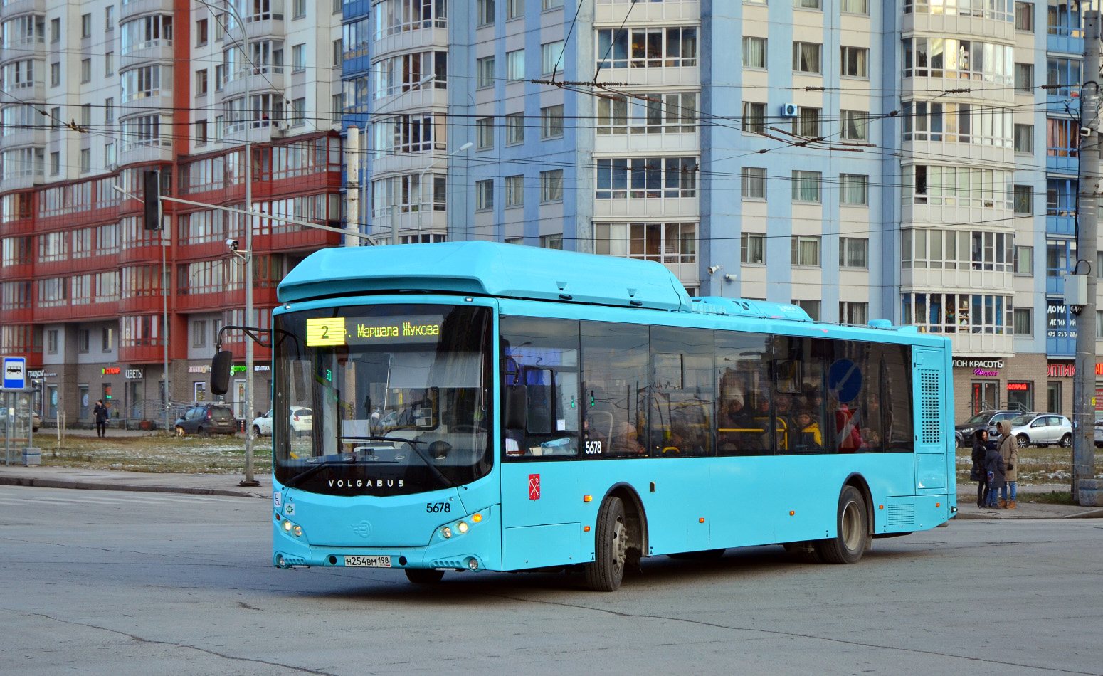 Санкт-Петербург, Volgabus-5270.G4 (CNG) № 5678