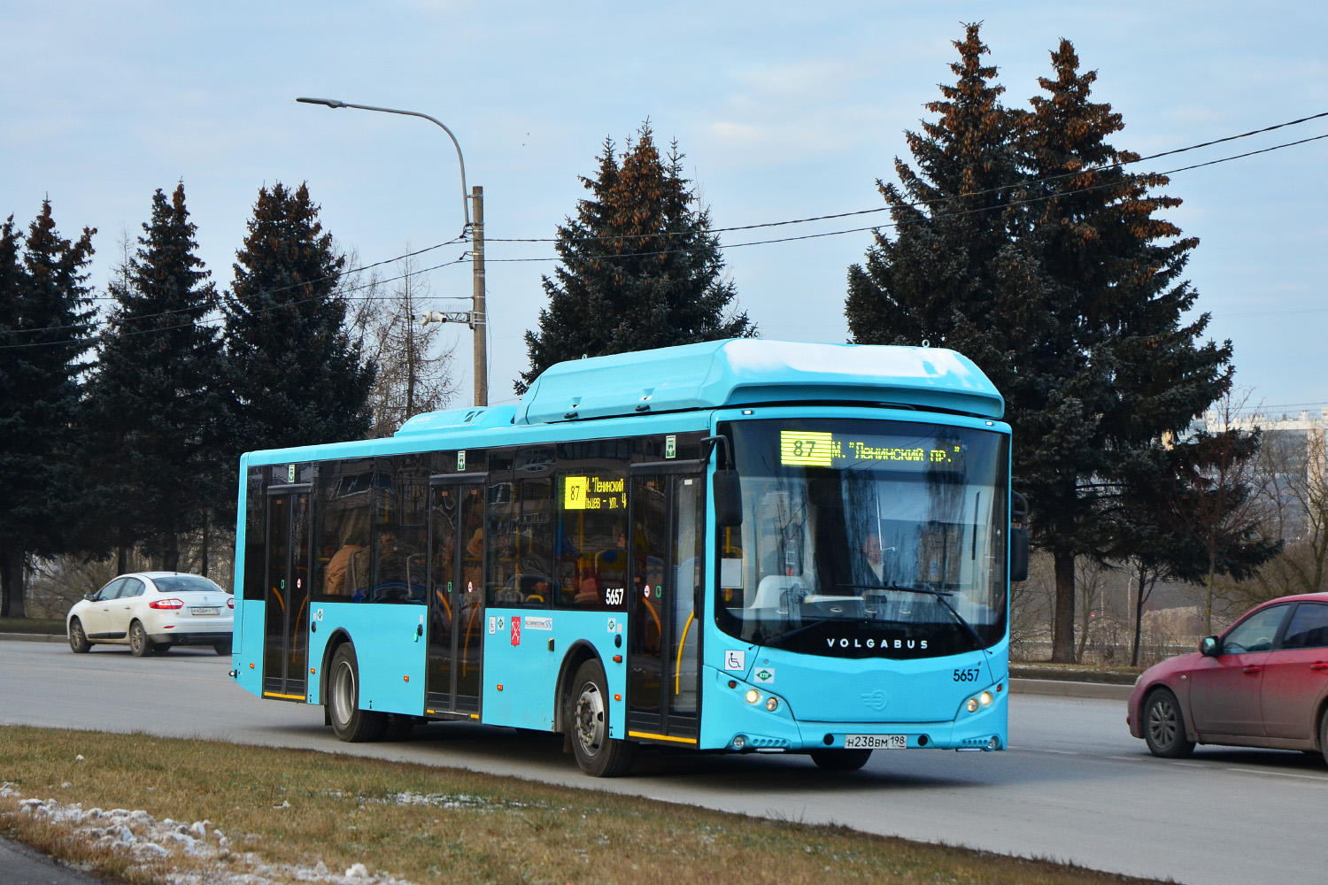 Санкт-Петербург, Volgabus-5270.G4 (CNG) № 5657