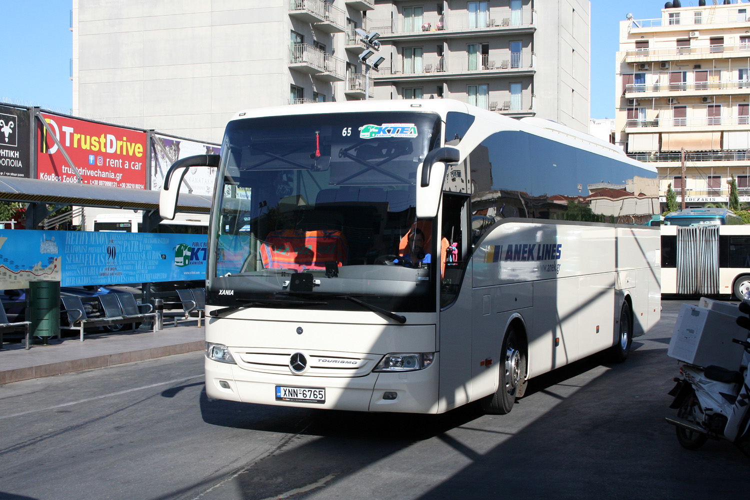 Graikija, Mercedes-Benz Tourismo II 15RHD Nr. 65