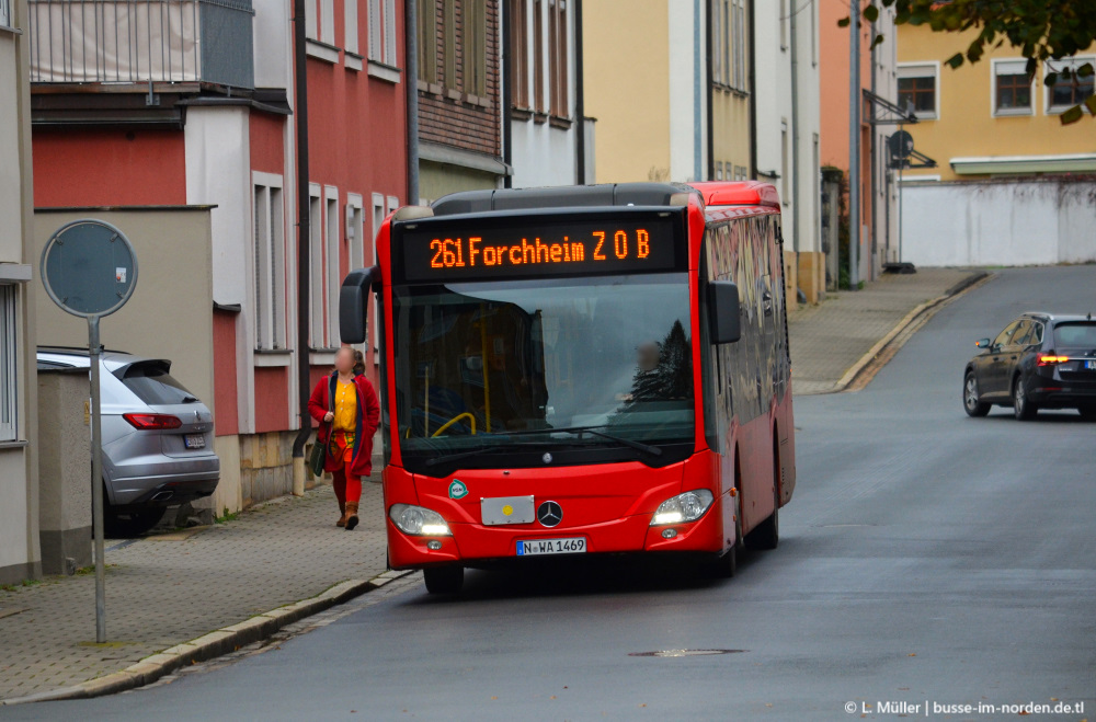 Bavorsko, Mercedes-Benz Citaro C2 č. N-WA 1469
