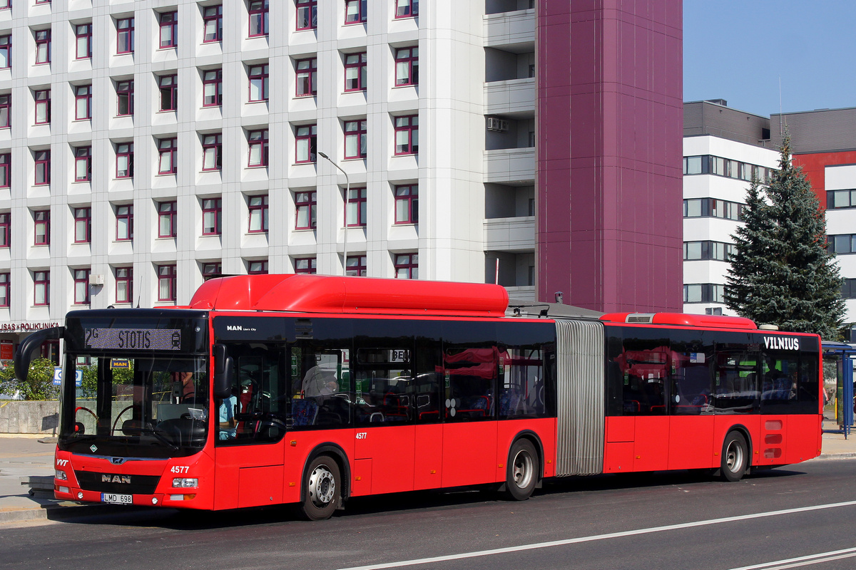 Литва, MAN A23 Lion's City G NG313 CNG № 4577