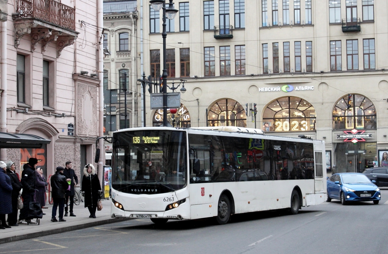 Санкт-Петербург, Volgabus-5270.05 № 6263