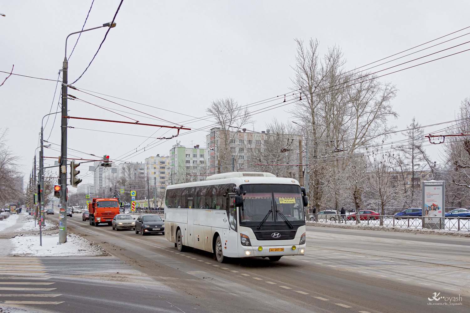 Татарстан, Hyundai Universe Space Luxury № АС 207 16