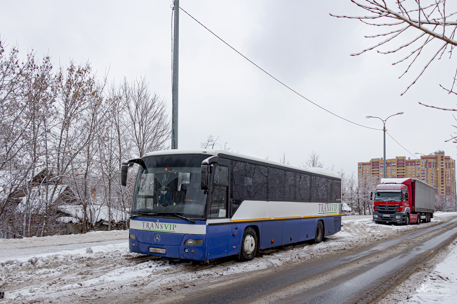 Татарстан, Mercedes-Benz O560 Intouro RH № Р 458 РТ 116