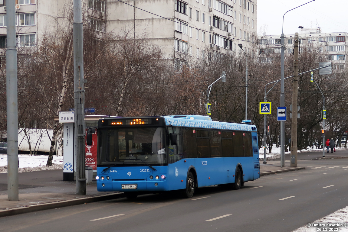 Москва, ЛиАЗ-5292.22 (2-2-2) № 192231