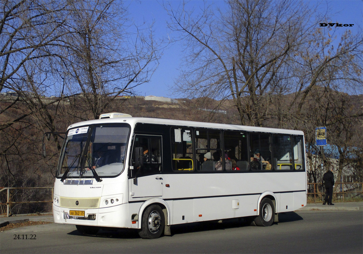 Primorskiy region, PAZ-320412-04 "Vector" Nr. АВ 362 25