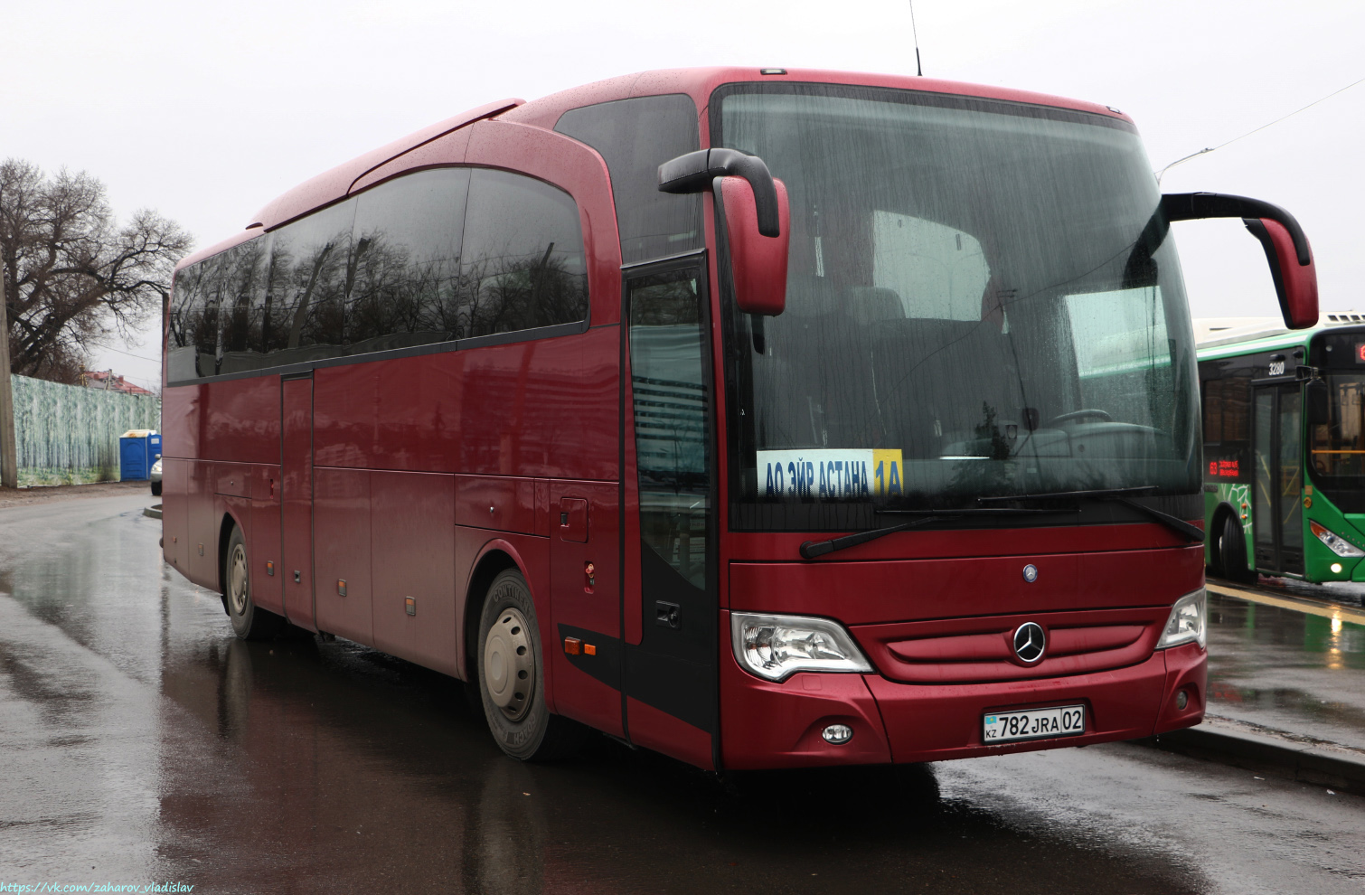 Алматы, Mercedes-Benz Travego II 15RHD facelift № 782 JRA 02