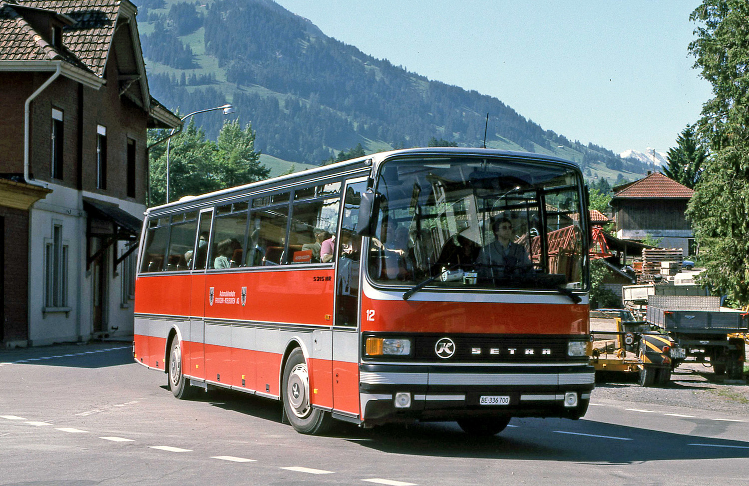 Šveicarija, Setra S215HR Nr. 12