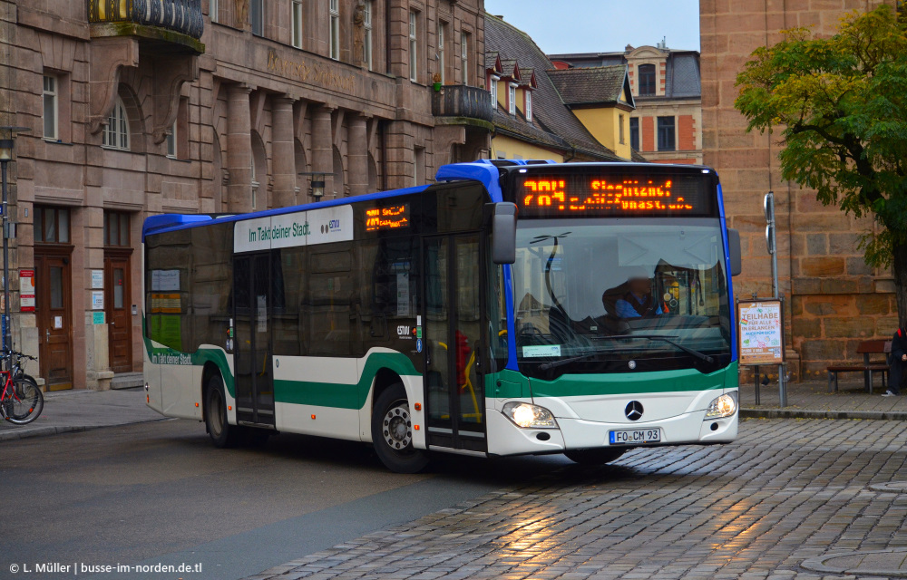 Бавария, Mercedes-Benz Citaro C2 № FO-CM 93