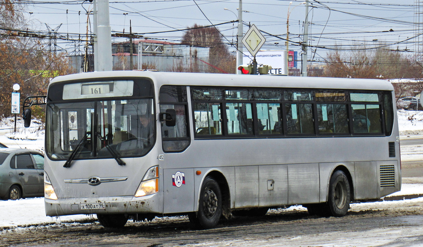 Свердловская область, Hyundai New Super AeroCity 1F/L № 452