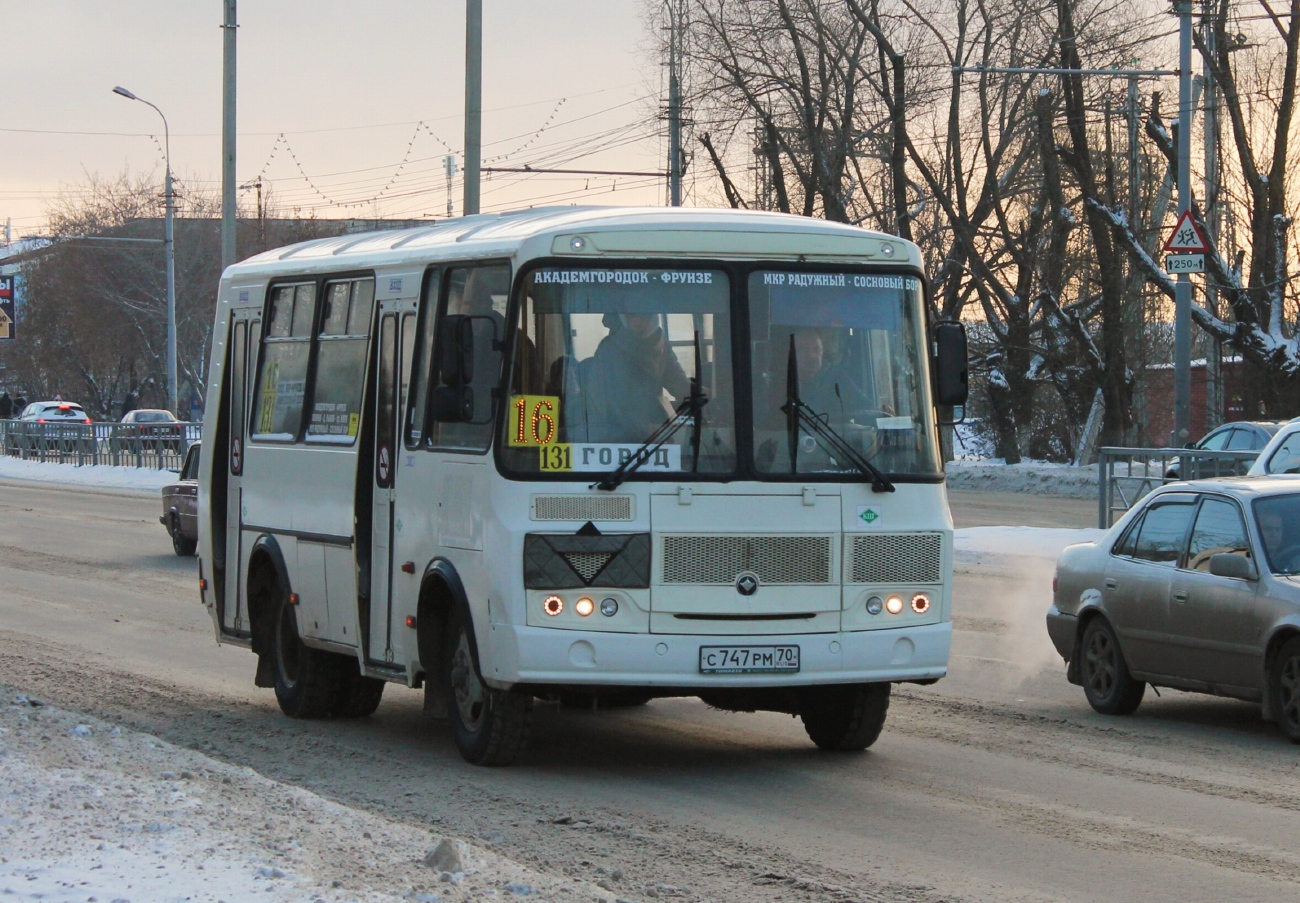 Томская область, ПАЗ-320540-12 № С 747 РМ 70