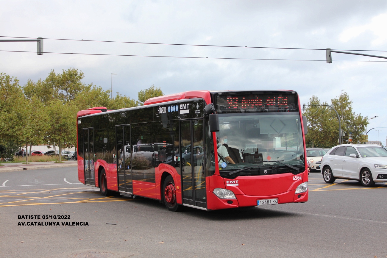 Испания, Mercedes-Benz Citaro C2 hybrid № 6564