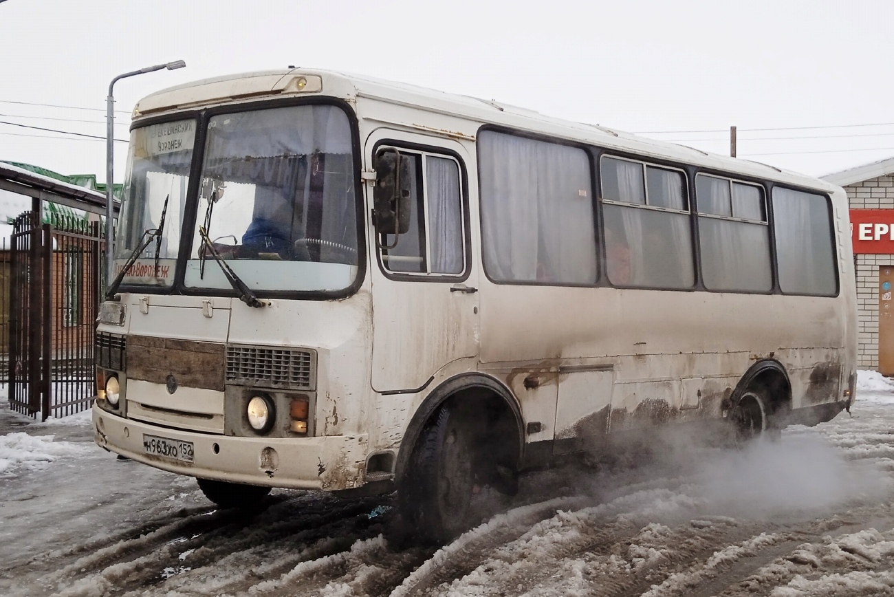 Воронежская область, ПАЗ-32054 № Н 963 ХО 152