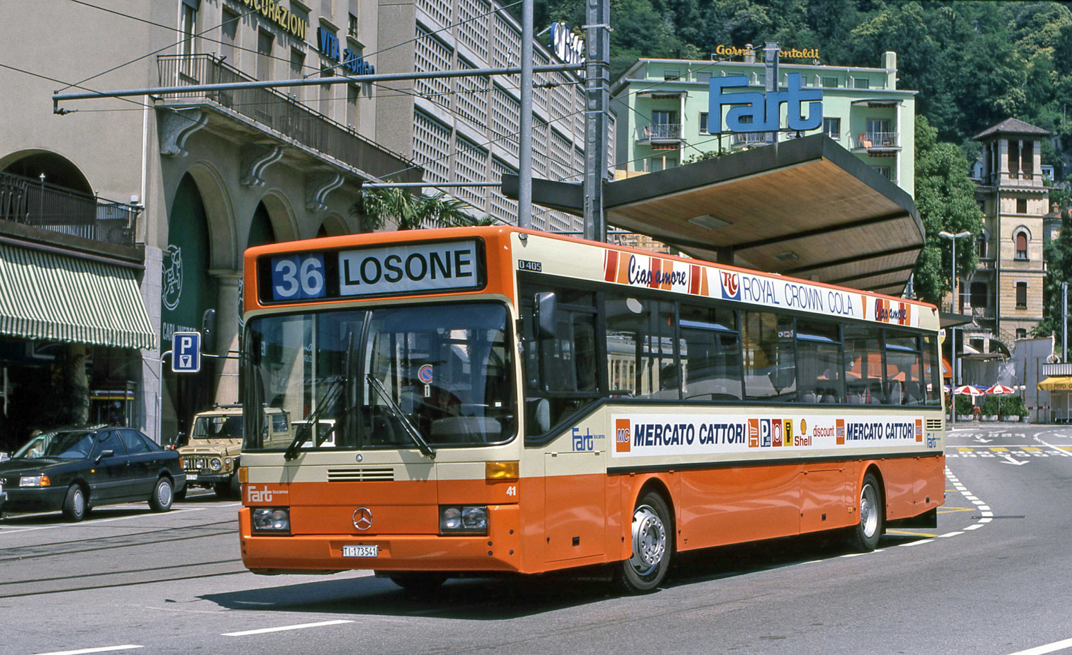 Швейцария, Mercedes-Benz O405 № 41