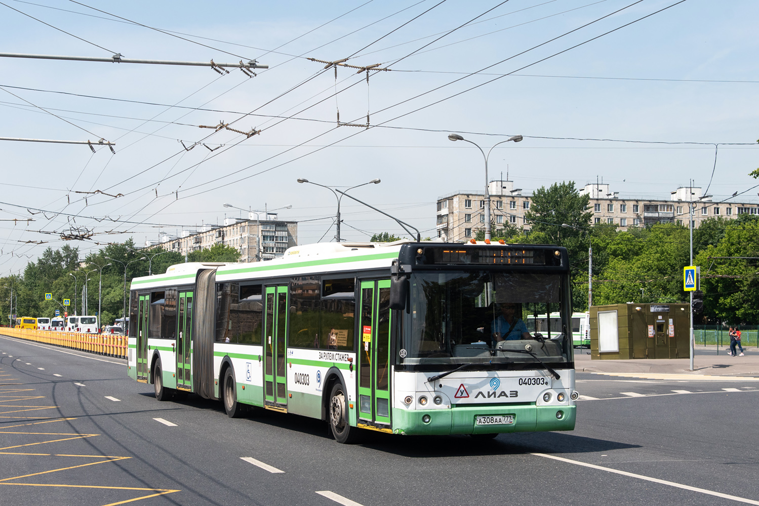 Москва, ЛиАЗ-6213.22-01 № 040303