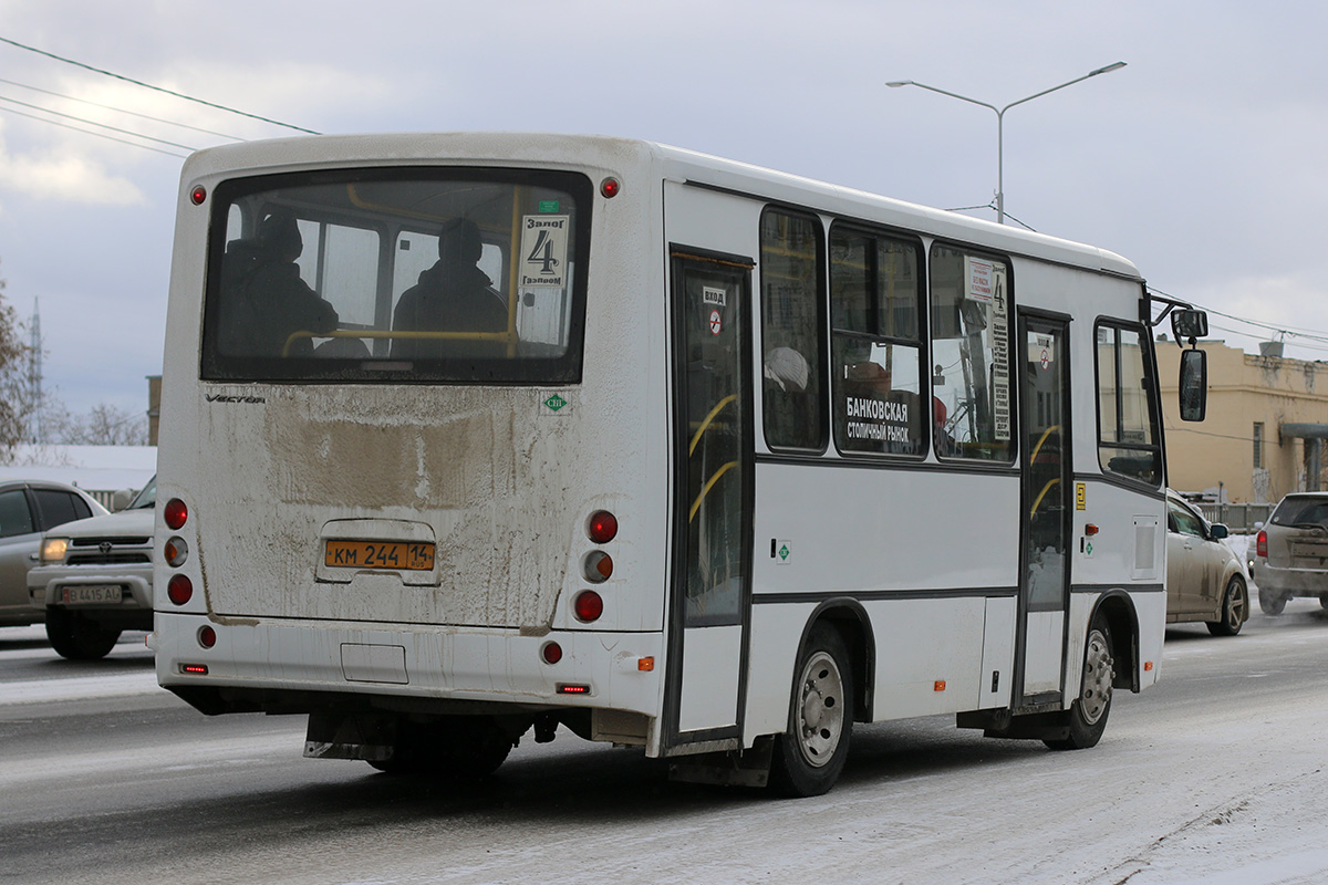 Саха (Якутия), ПАЗ-320302-22 "Вектор" № КМ 244 14