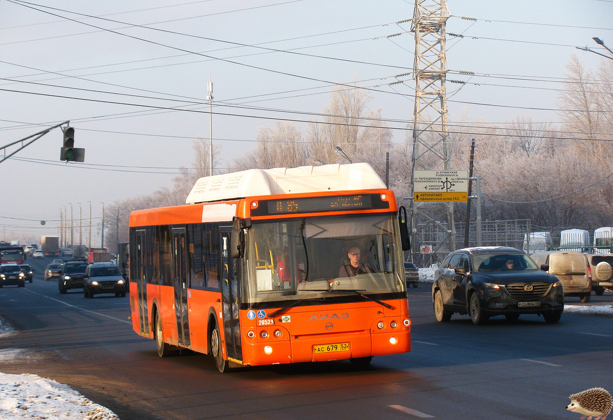 Нижегородская область, ЛиАЗ-5292.67 (CNG) № 20529