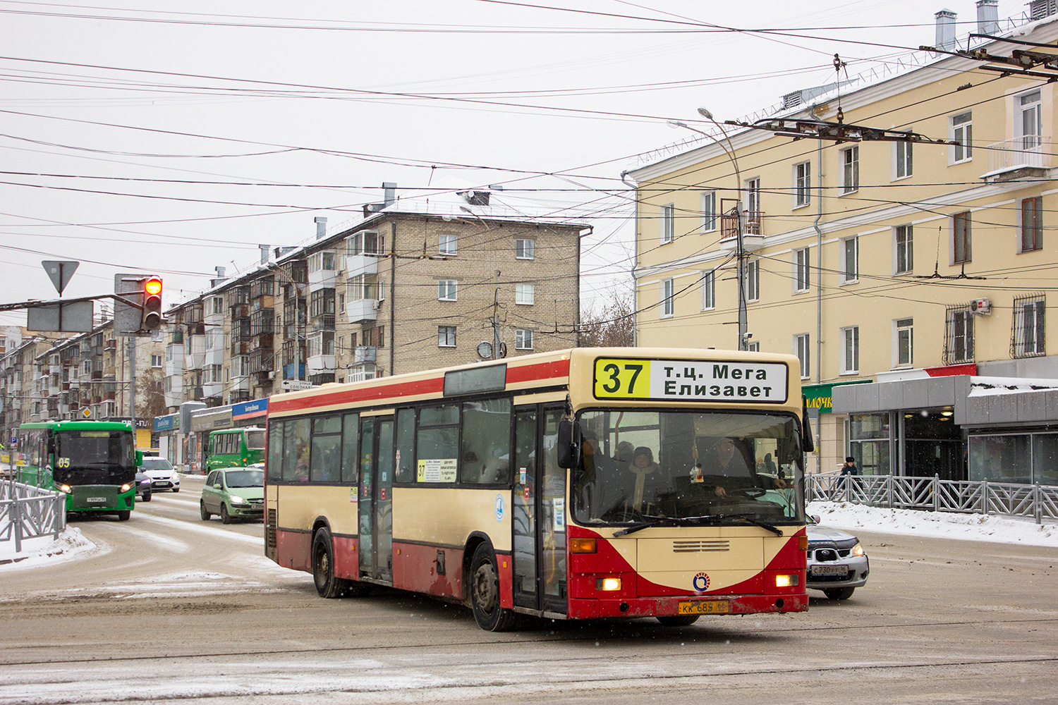 Свердловская область, Mercedes-Benz O405N (SAM) № КК 685 66