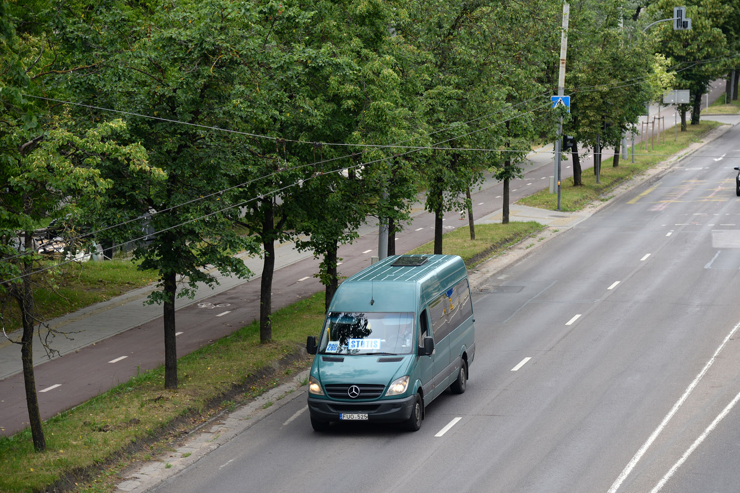 Литва, Mercedes-Benz Sprinter W906 311CDI № FUO 525