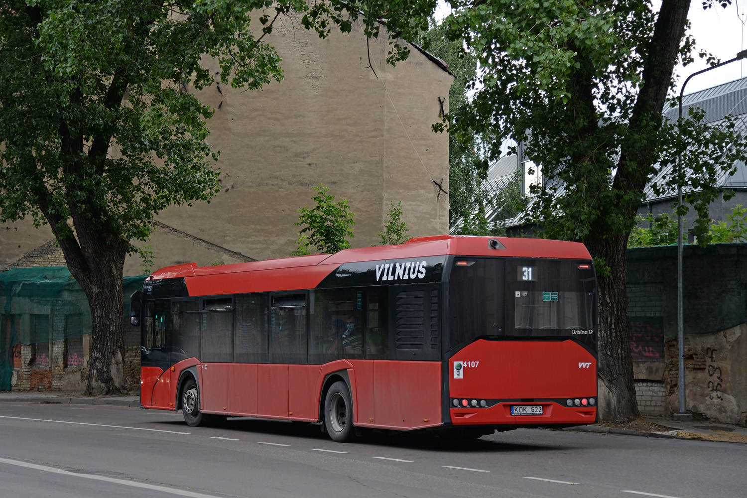 Литва, Solaris Urbino IV 12 № 4107