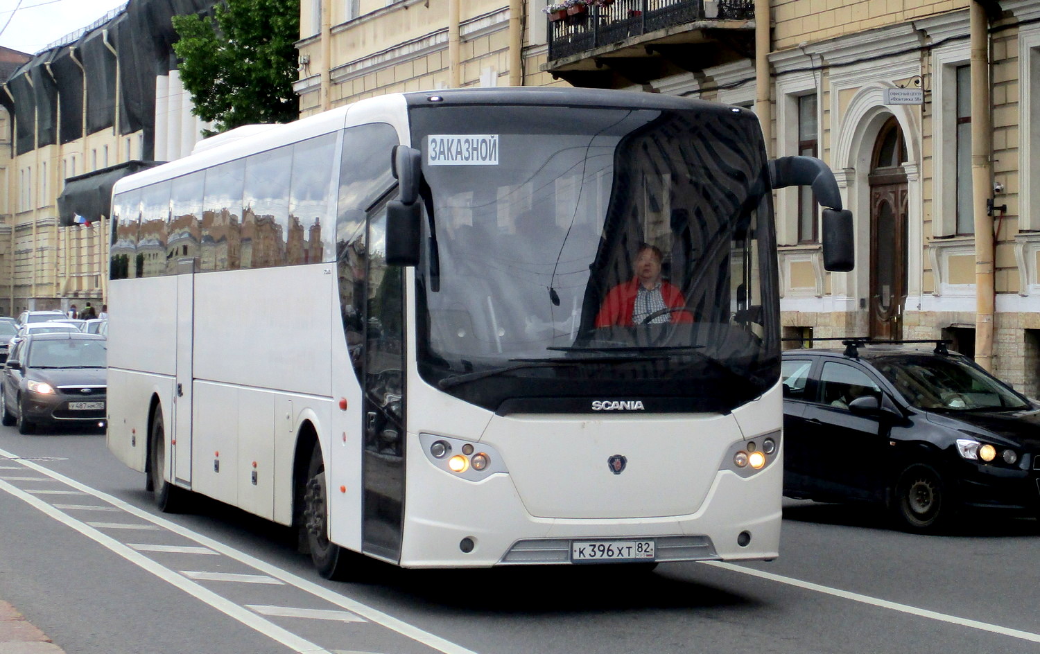 Санкт-Петербург, Scania OmniExpress 340 № К 396 ХТ 82