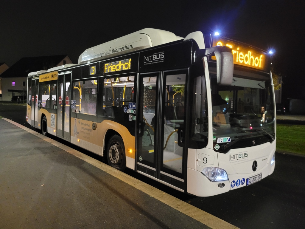 Гессен, Mercedes-Benz Citaro C2 NGT hybrid № 9