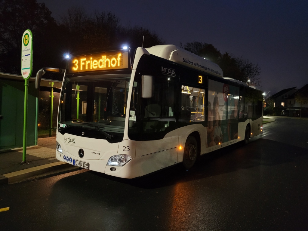 Гессен, Mercedes-Benz Citaro C2 NGT hybrid № 23