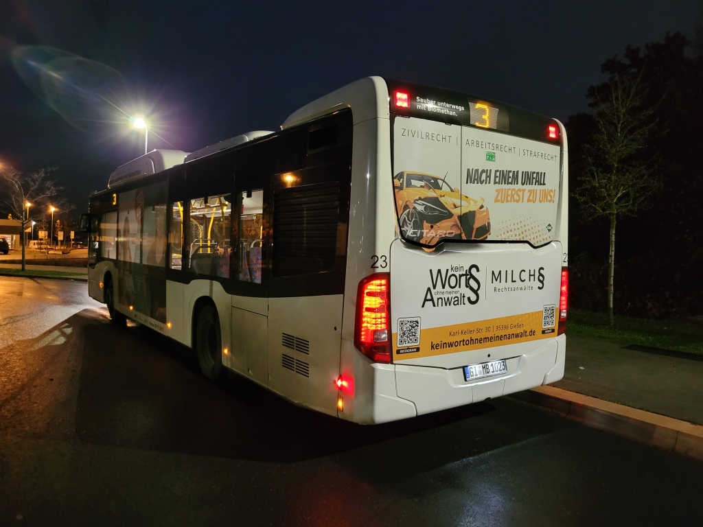 Гессен, Mercedes-Benz Citaro C2 NGT hybrid № 23